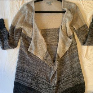 Long Ombre Knit Sweater